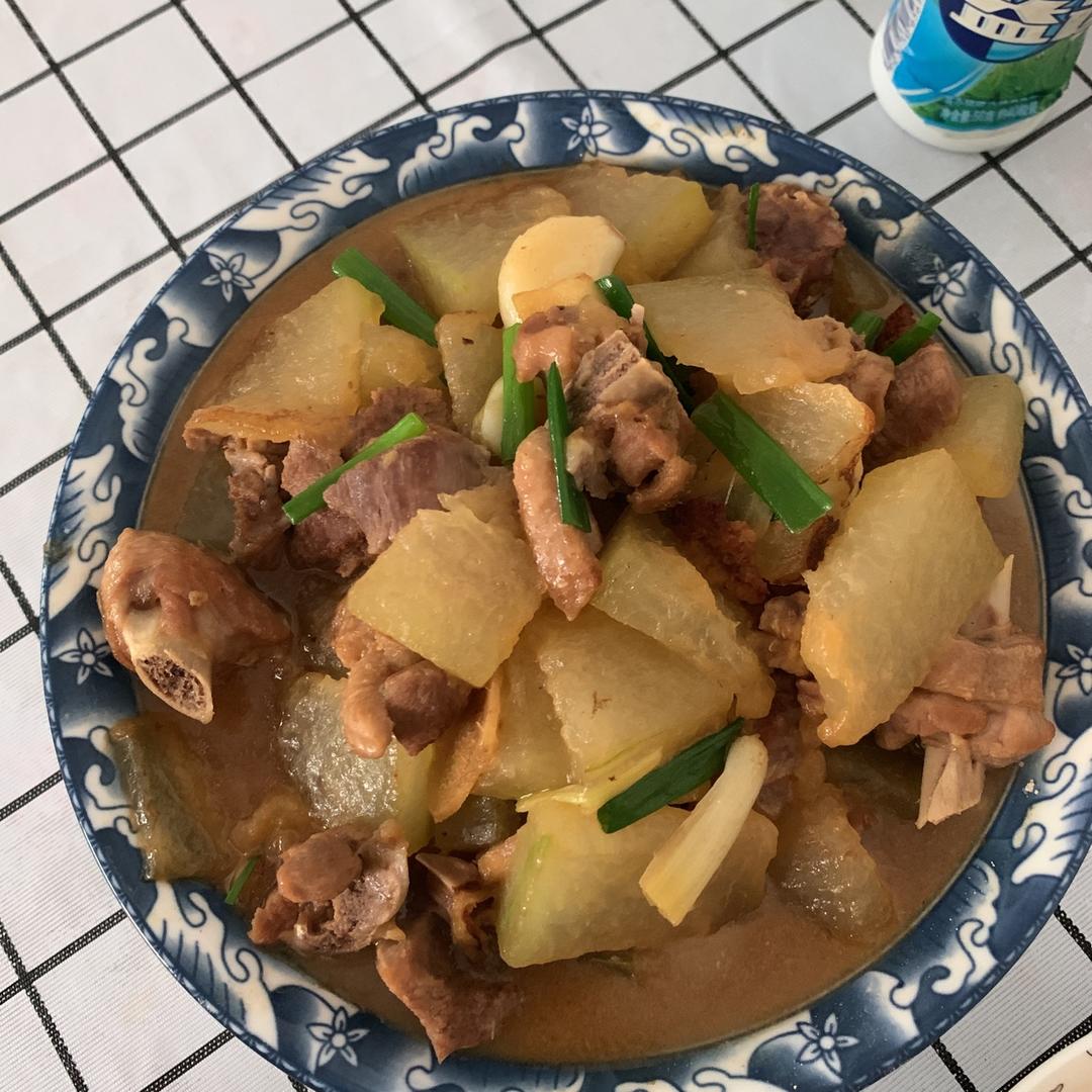 冬瓜焖鸭