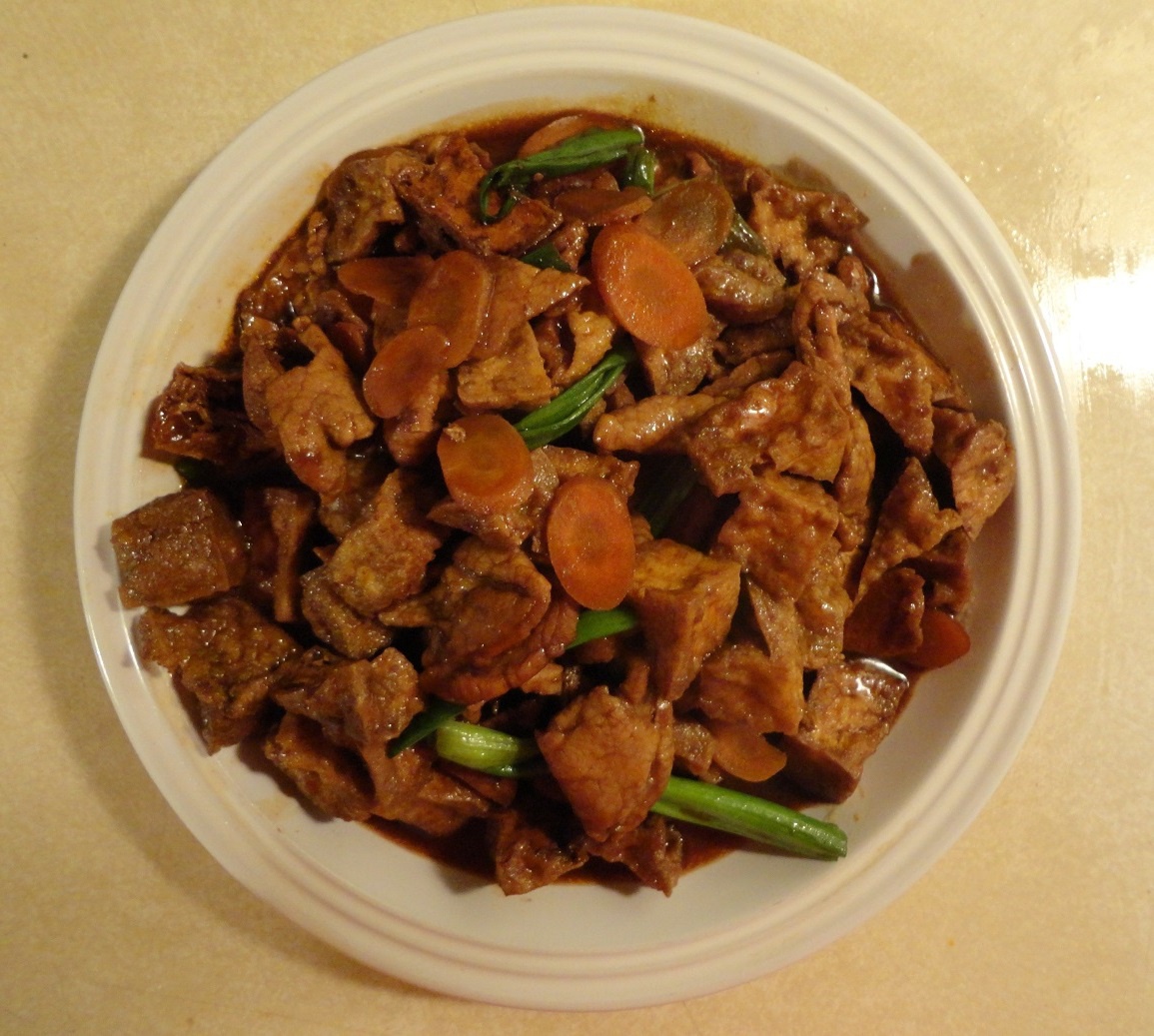 油豆腐小炒肉