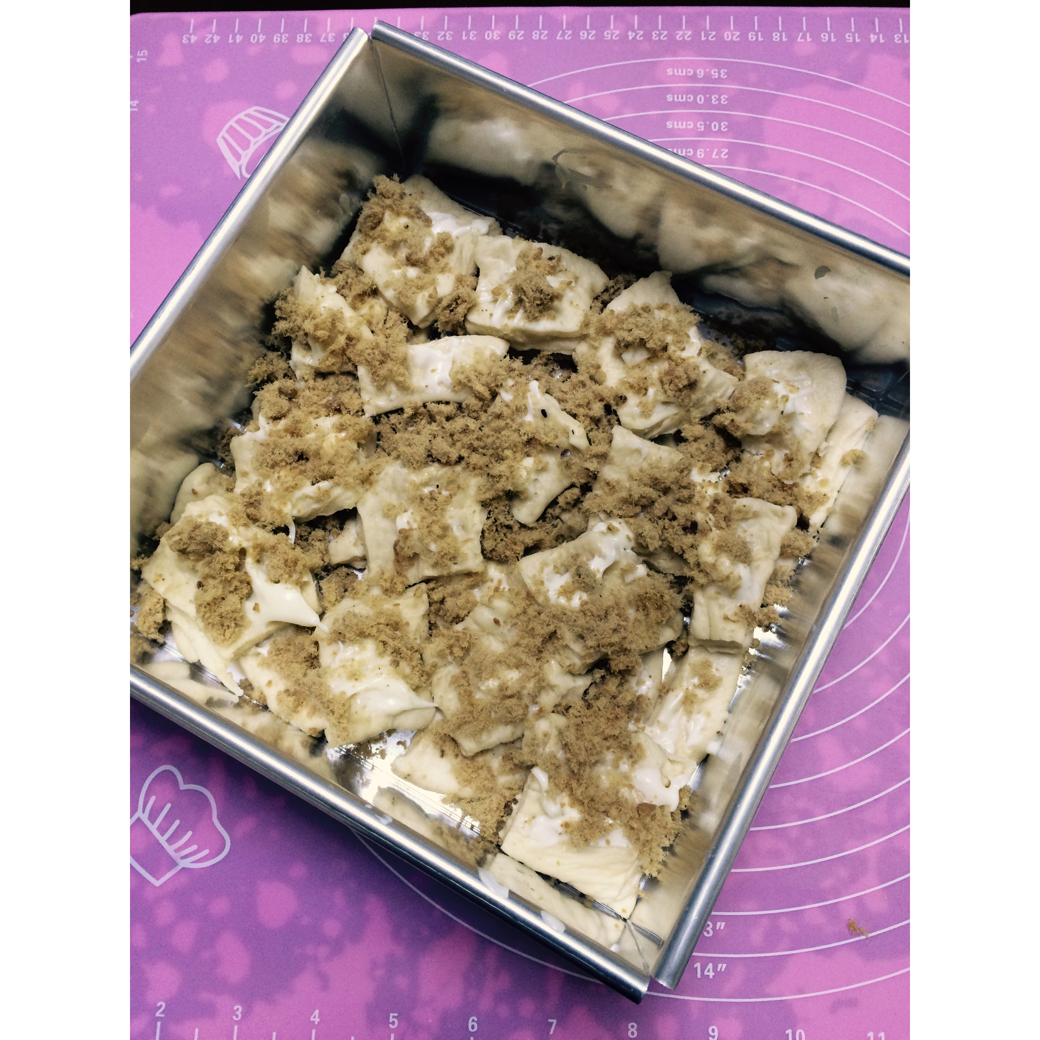 肉松手撕面包—超软会爆浆的面包哟