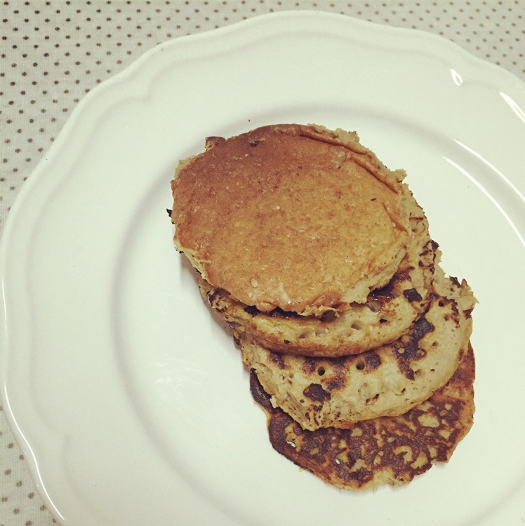 无面粉无油无糖健康Pancake