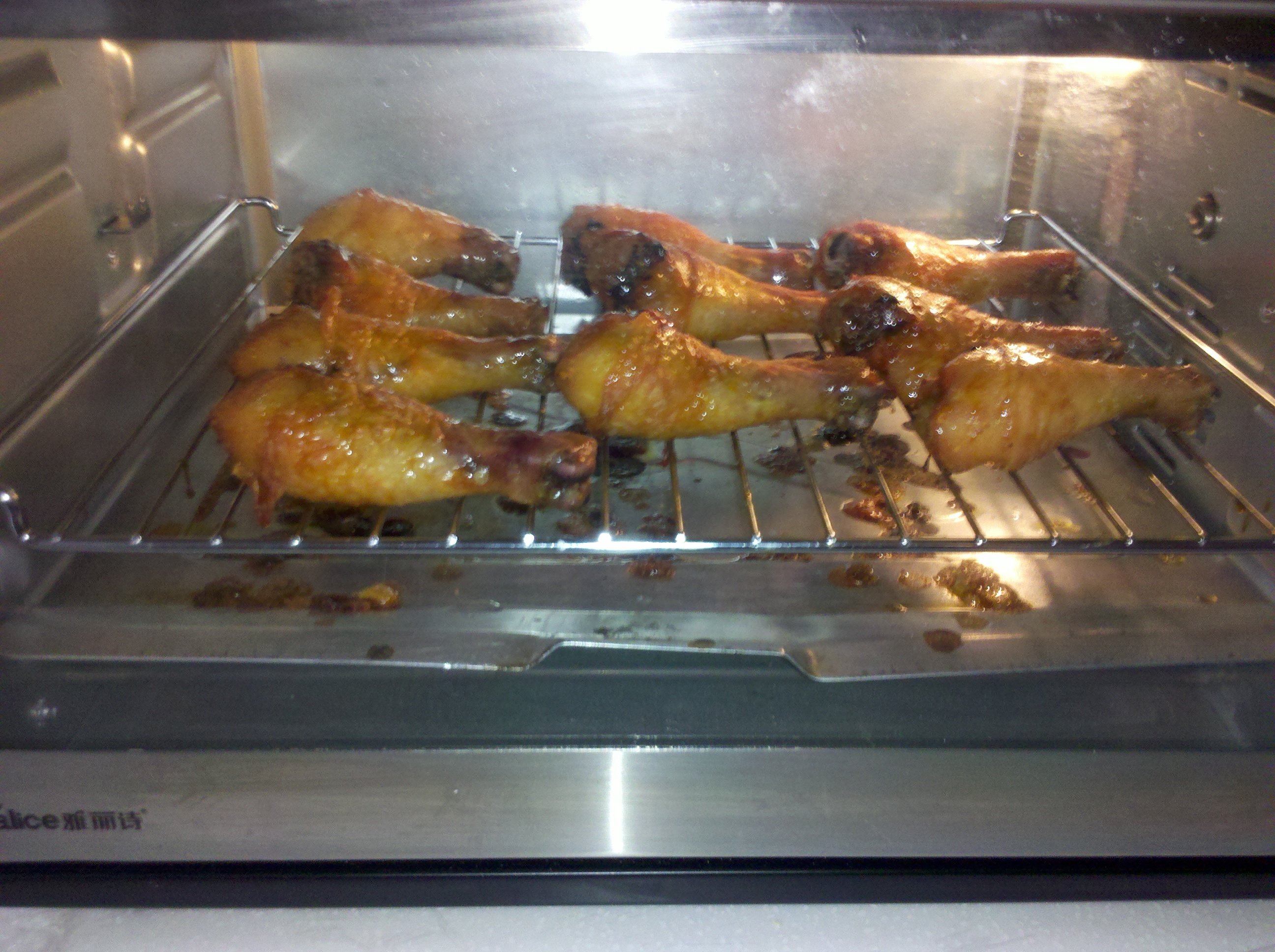 蜜汁黑椒烤鸡腿