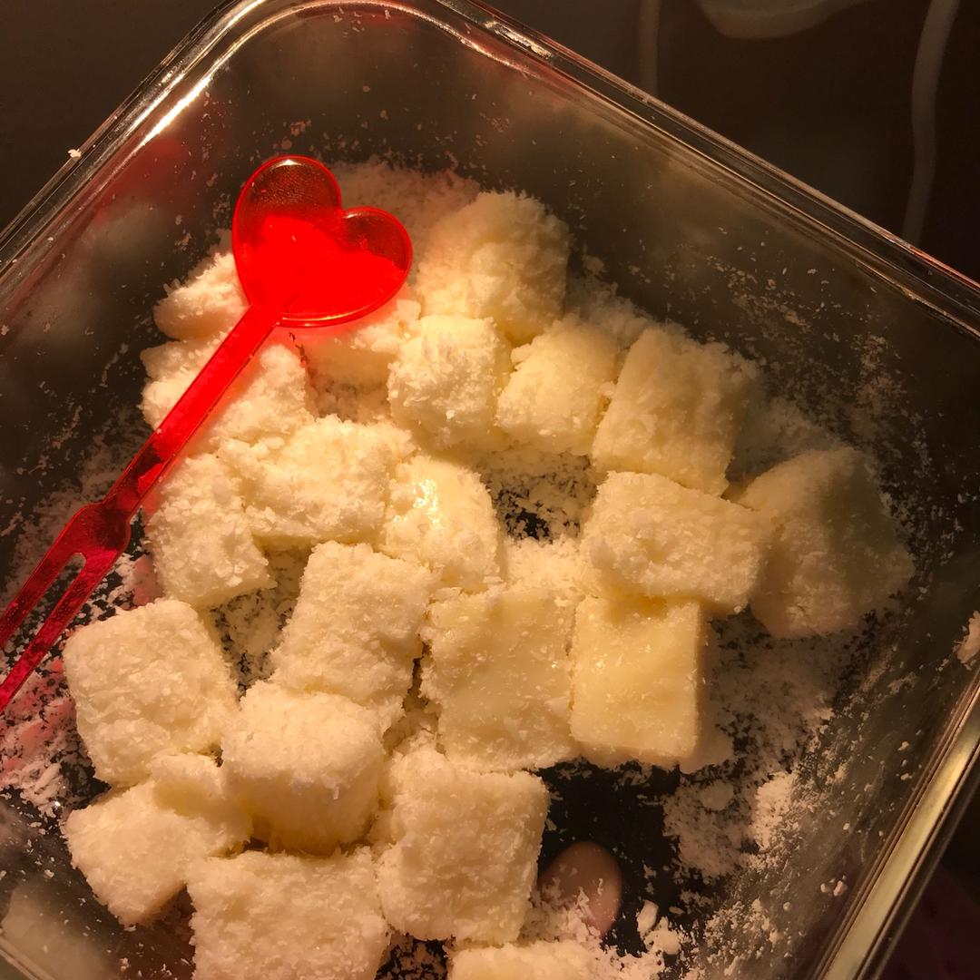 椰蓉牛奶小方-无淡奶油健康低糖