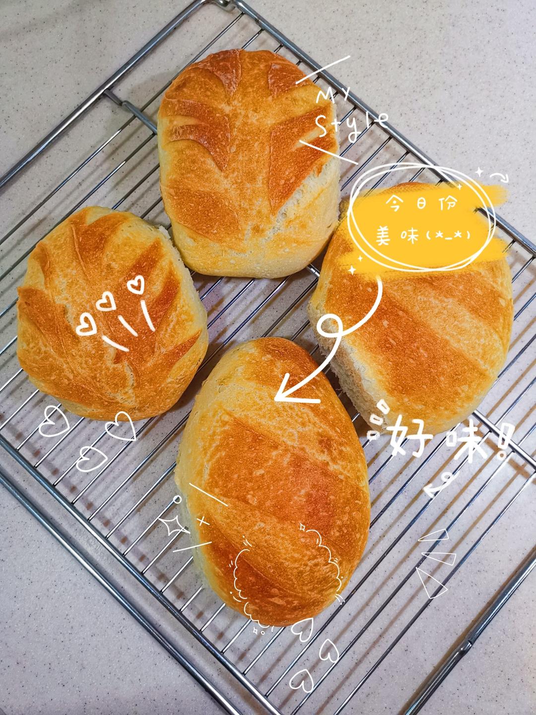 纯奶手撕吐司的做法 步骤1