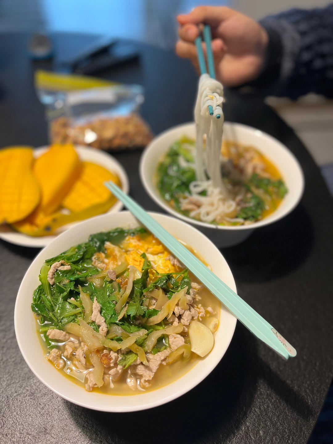 榨菜肉丝面（米线）