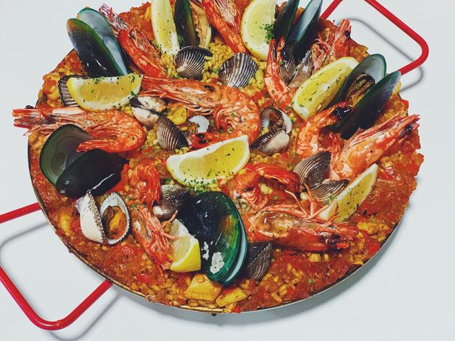 西班牙海鲜炒饭 Paella的做法