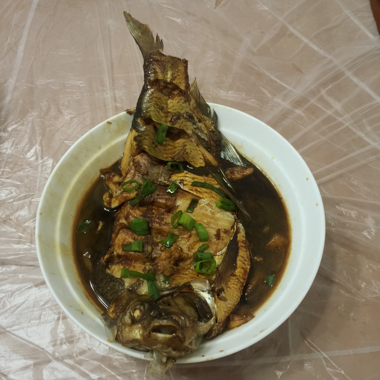 红烧鳊鱼