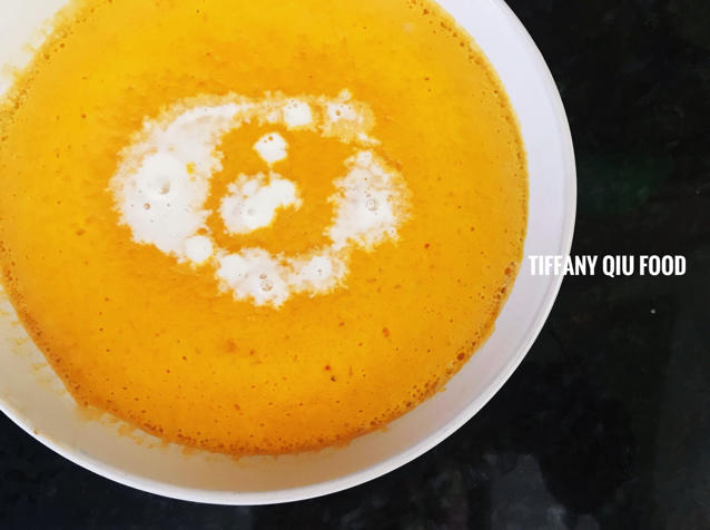 南瓜牛奶鸡蛋羹