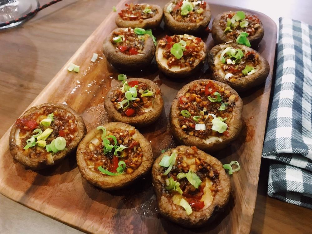 【蒜蓉烤香菇】