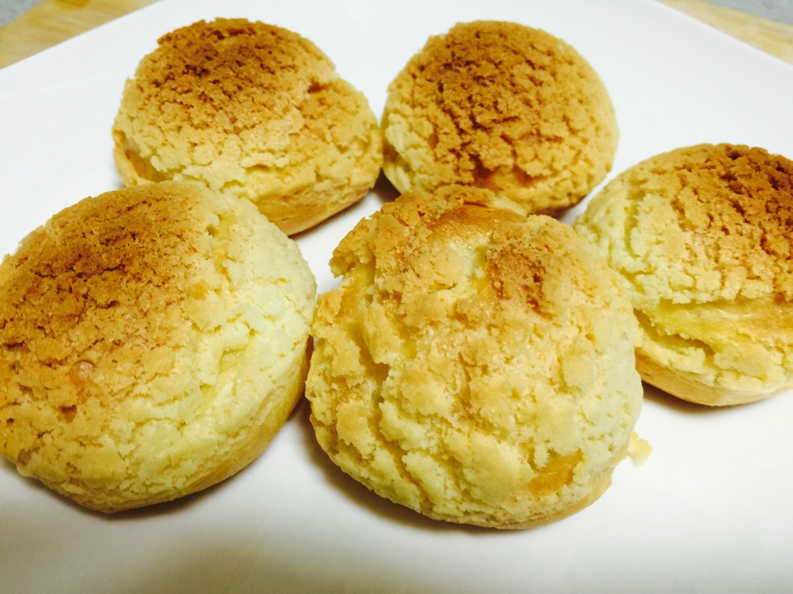 十分美味的酥皮泡芙