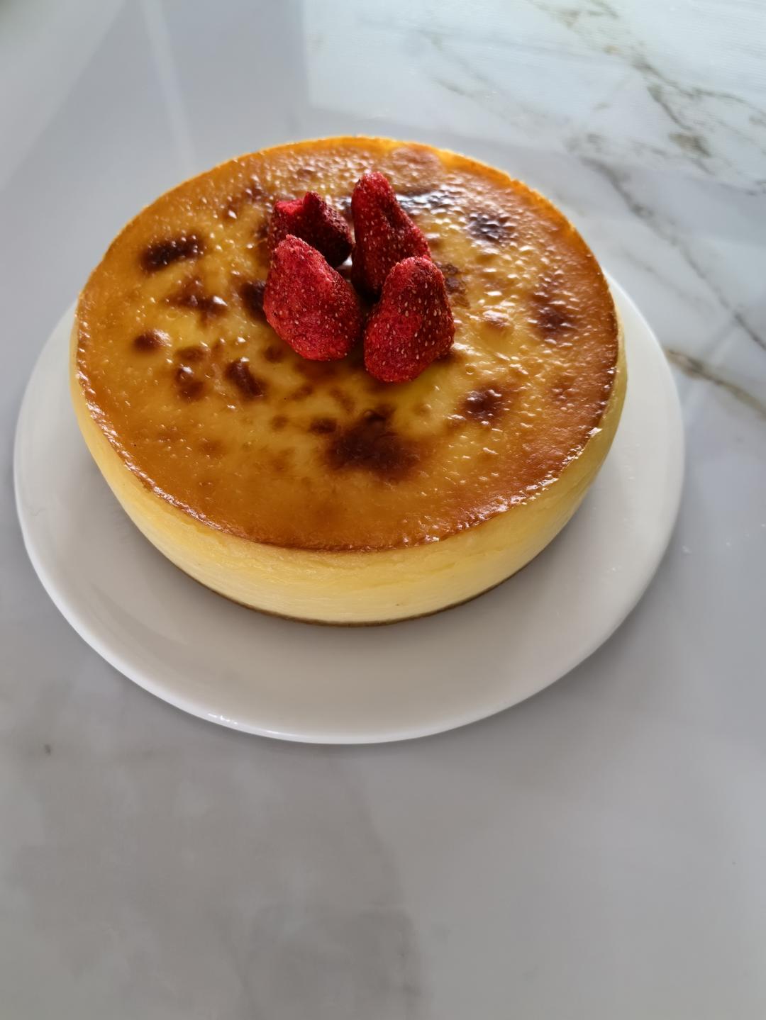 6寸纽约重芝士🧀️蛋糕🍰入口即化太快乐啦