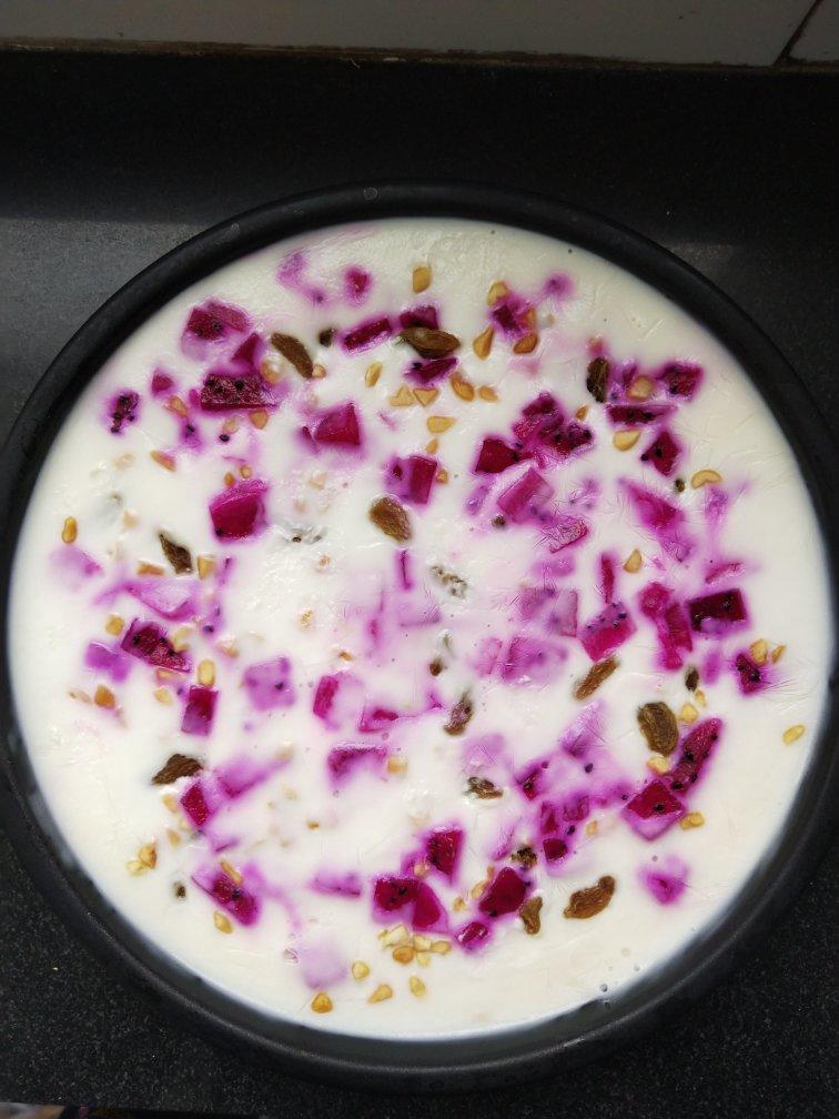 水果坚果酸奶派 nuts and fruits yogurt pie