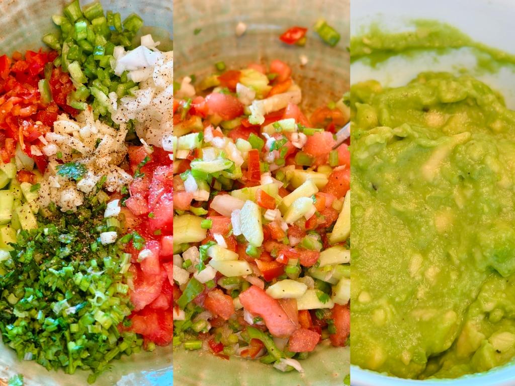 墨西哥塔可灵魂｜清爽鲜蔬莎莎Salsa+牛油果酱｜万能蘸酱