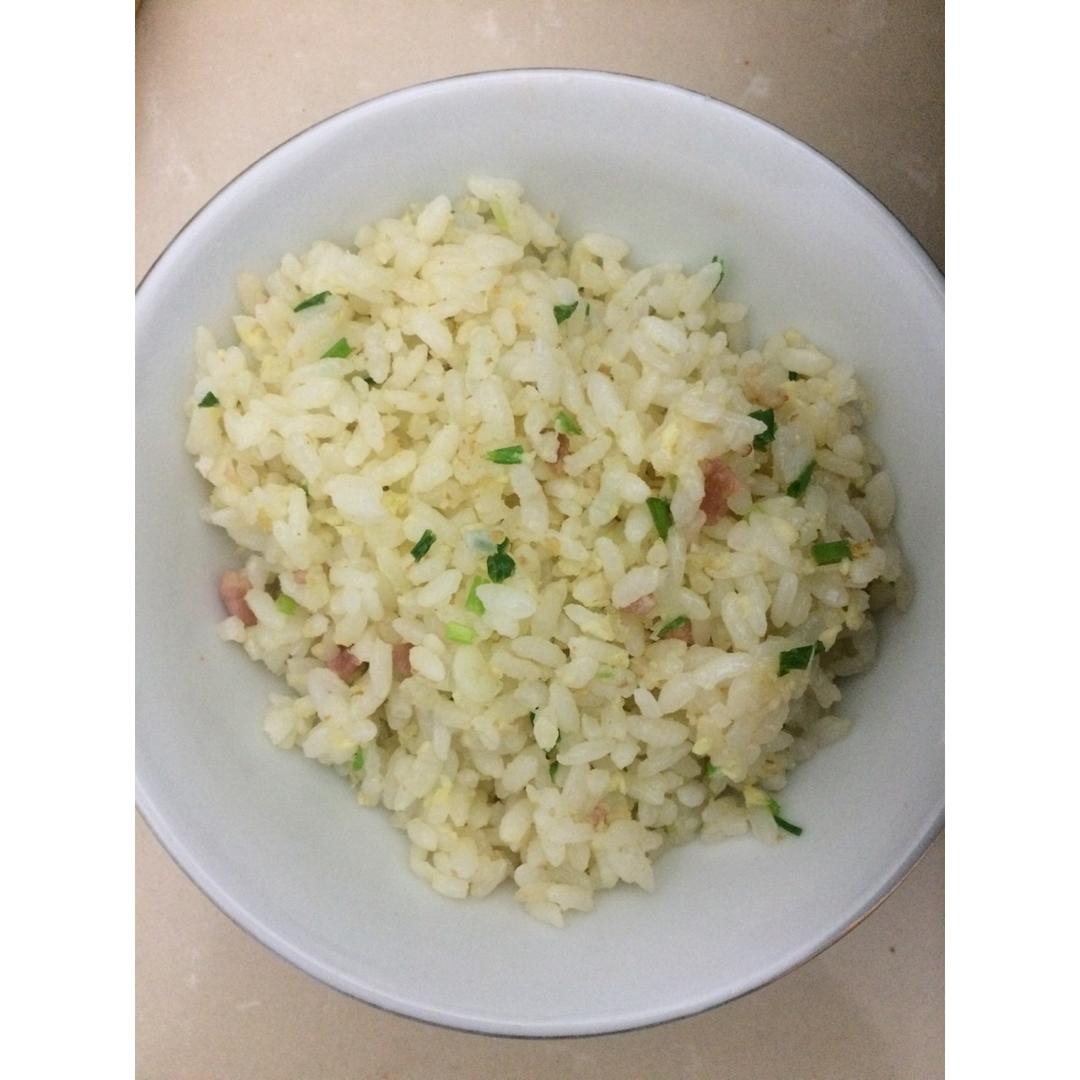 培根炒饭——附炒饭粒粒分开的秘方