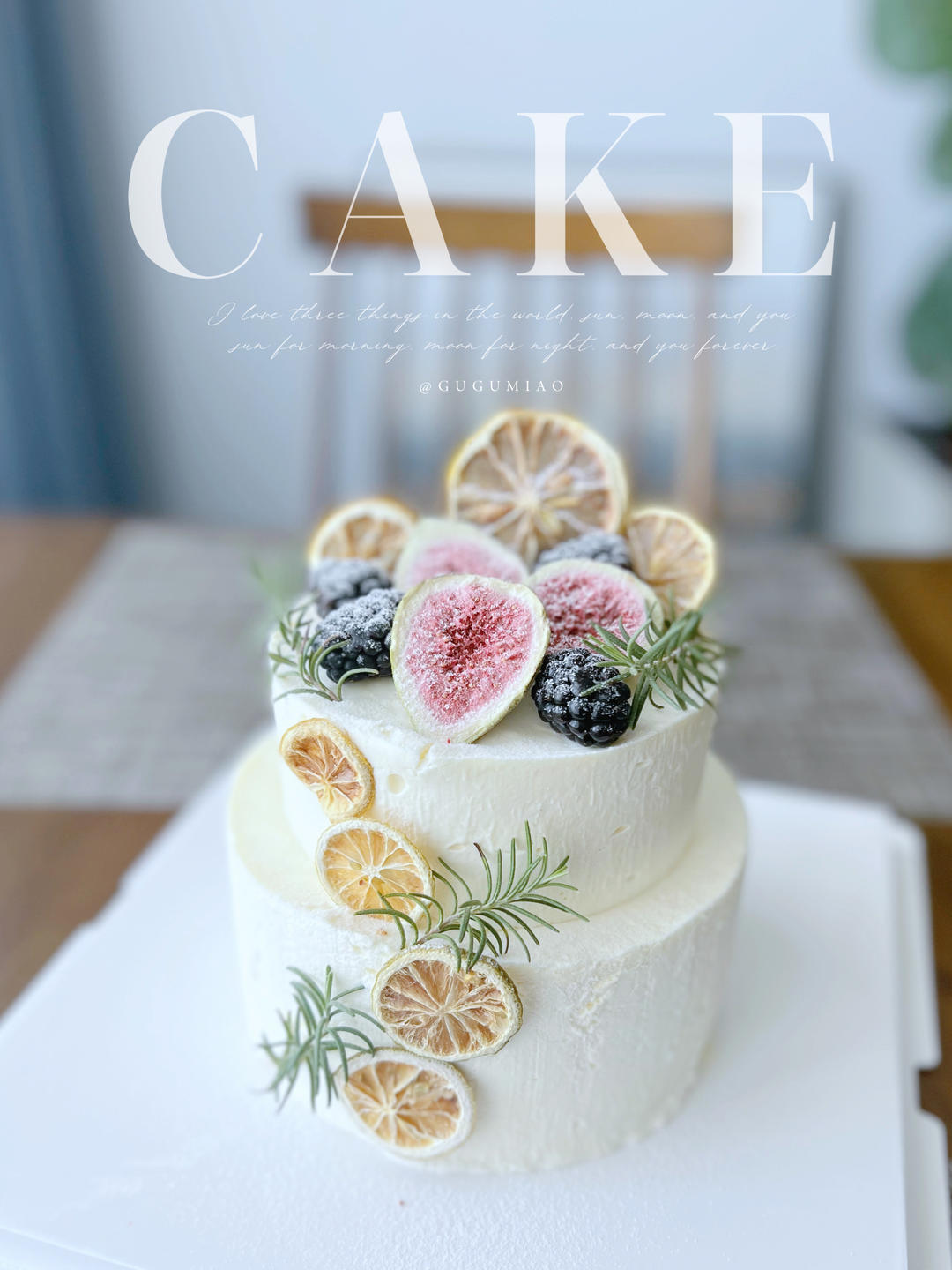 牛奶芝士慕斯蛋糕