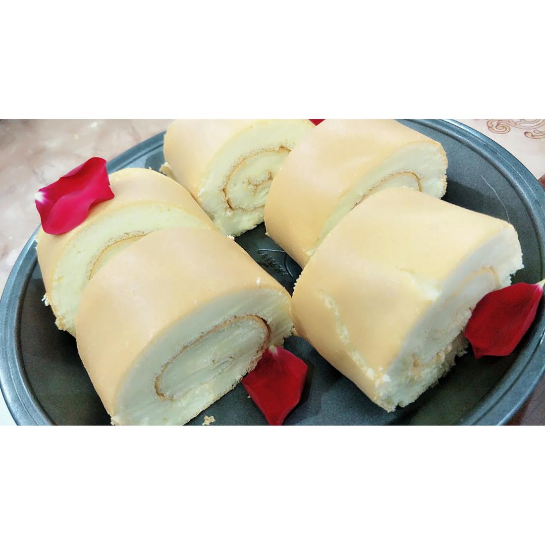 原味蛋糕卷