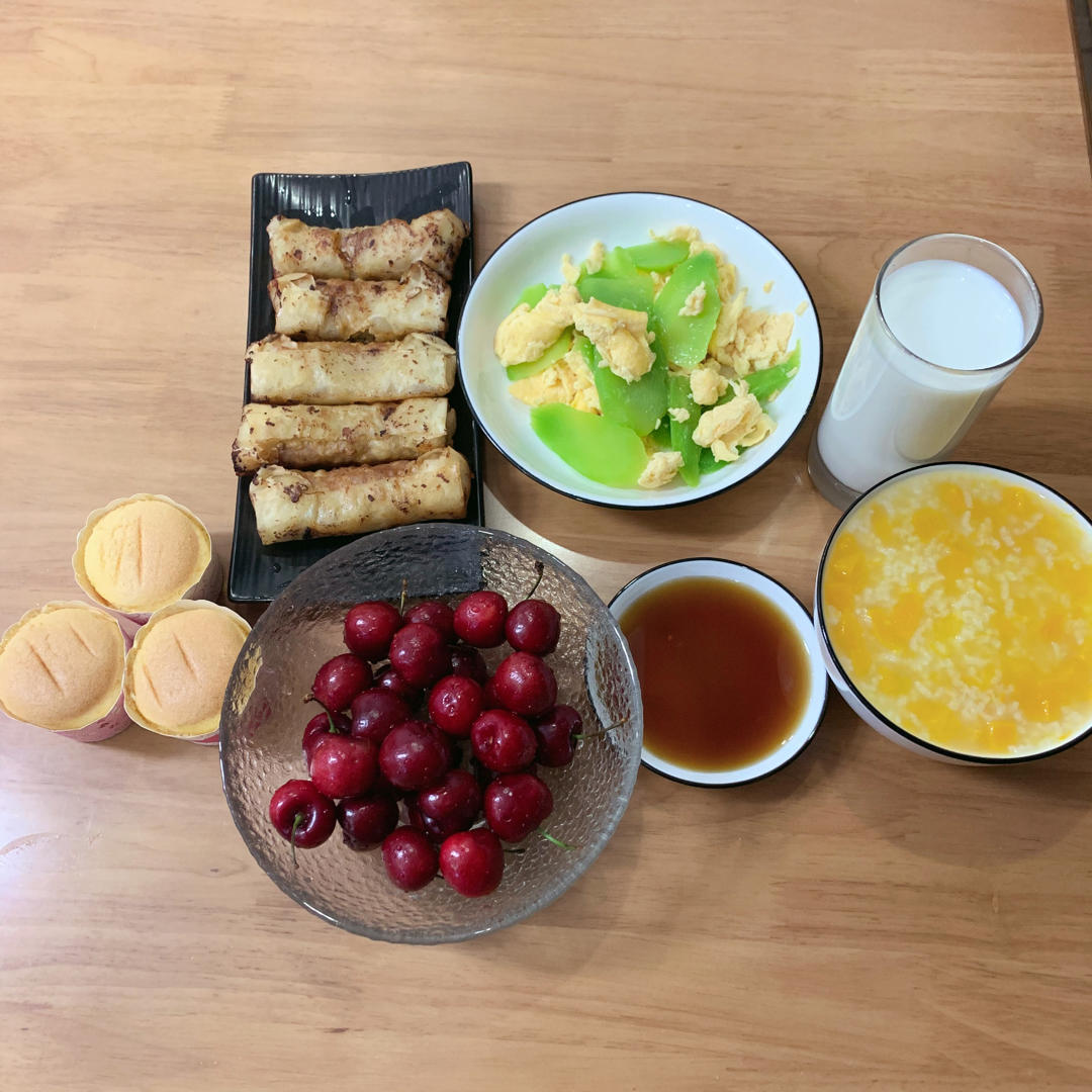 中小学生营养早餐不重样