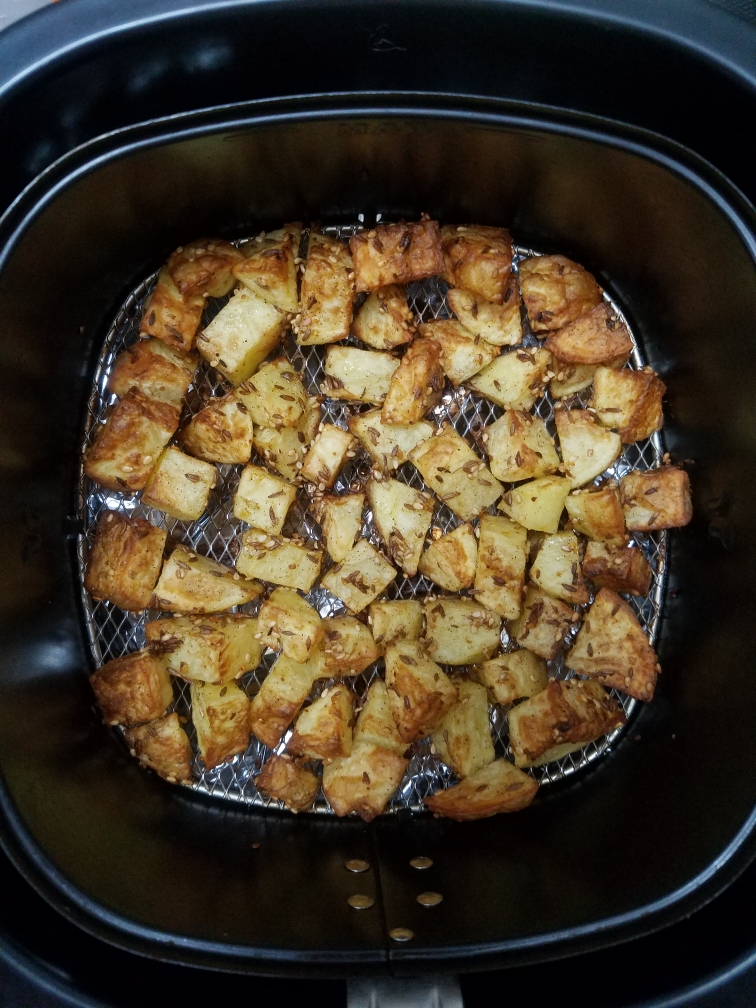 烧烤味土豆块(空气炸锅版）
