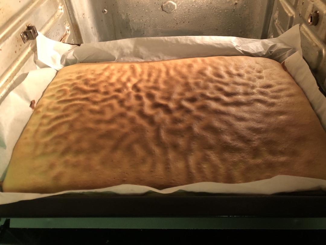 漂亮的虎皮蛋糕卷