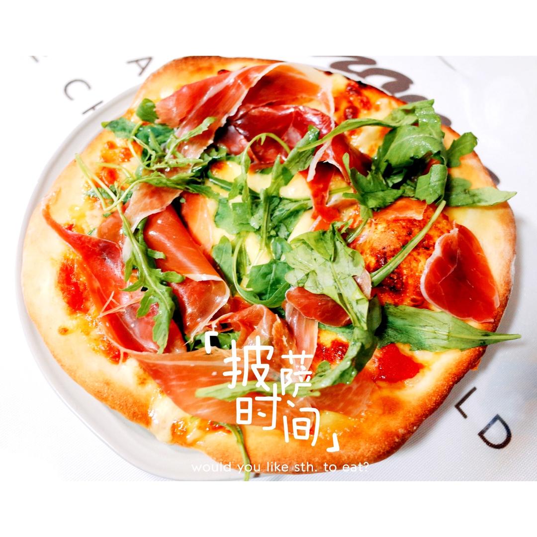 萨拉米薄底披萨 Salami Pizza