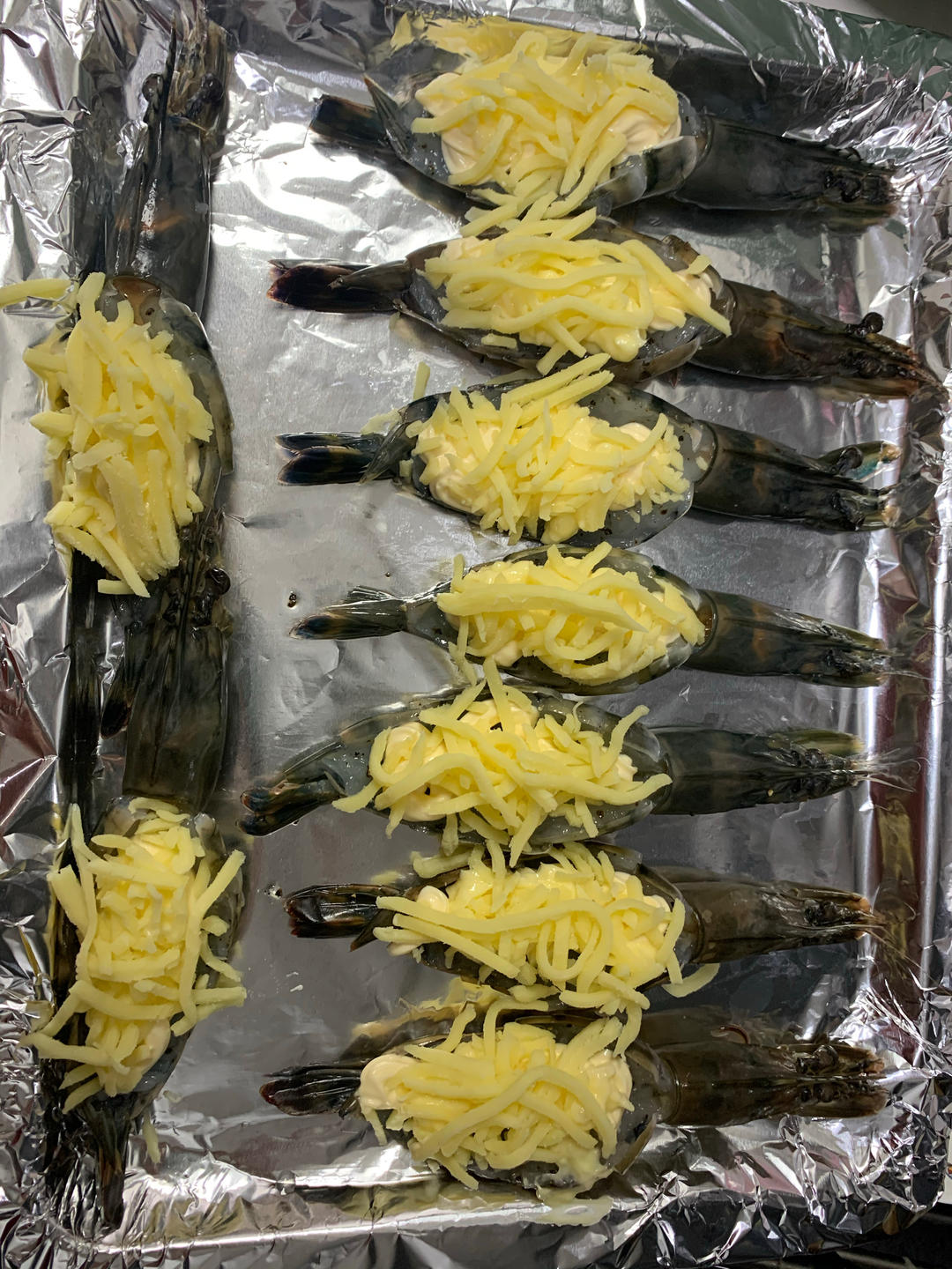 芝士烤大虾
