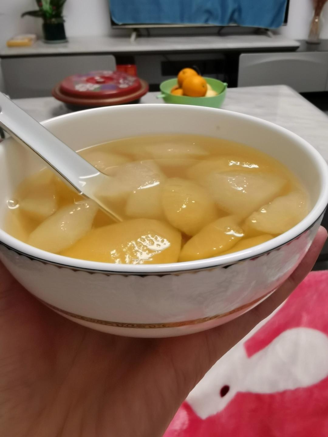 超级简单的炖梨水