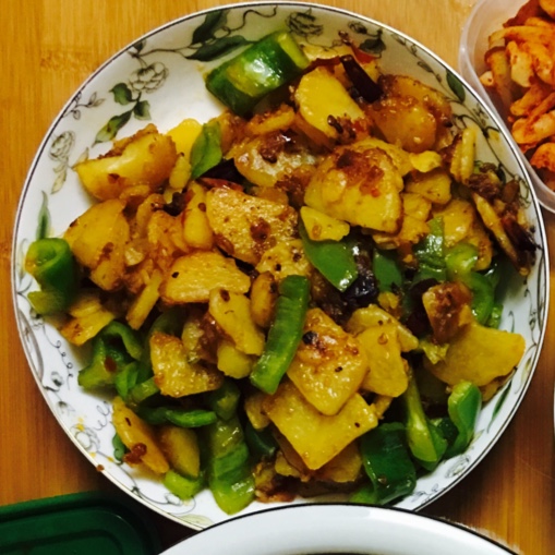 干锅土豆片
