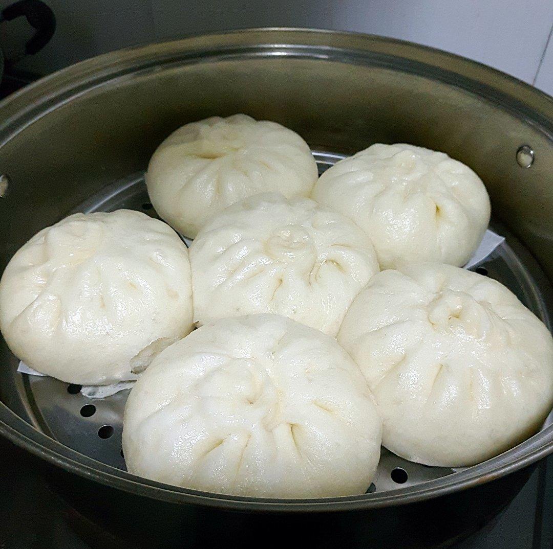 手工包子（肚脐包）