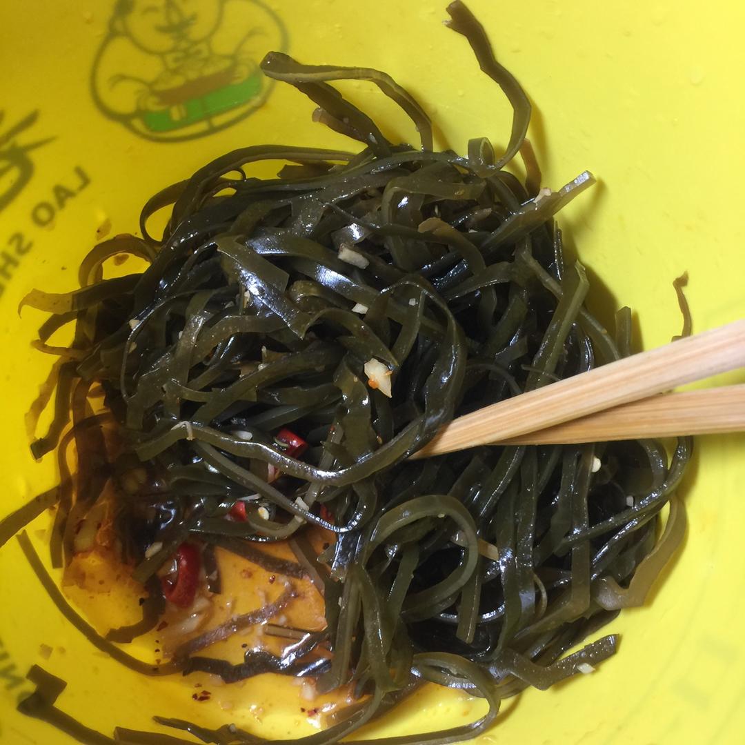 凉拌海带