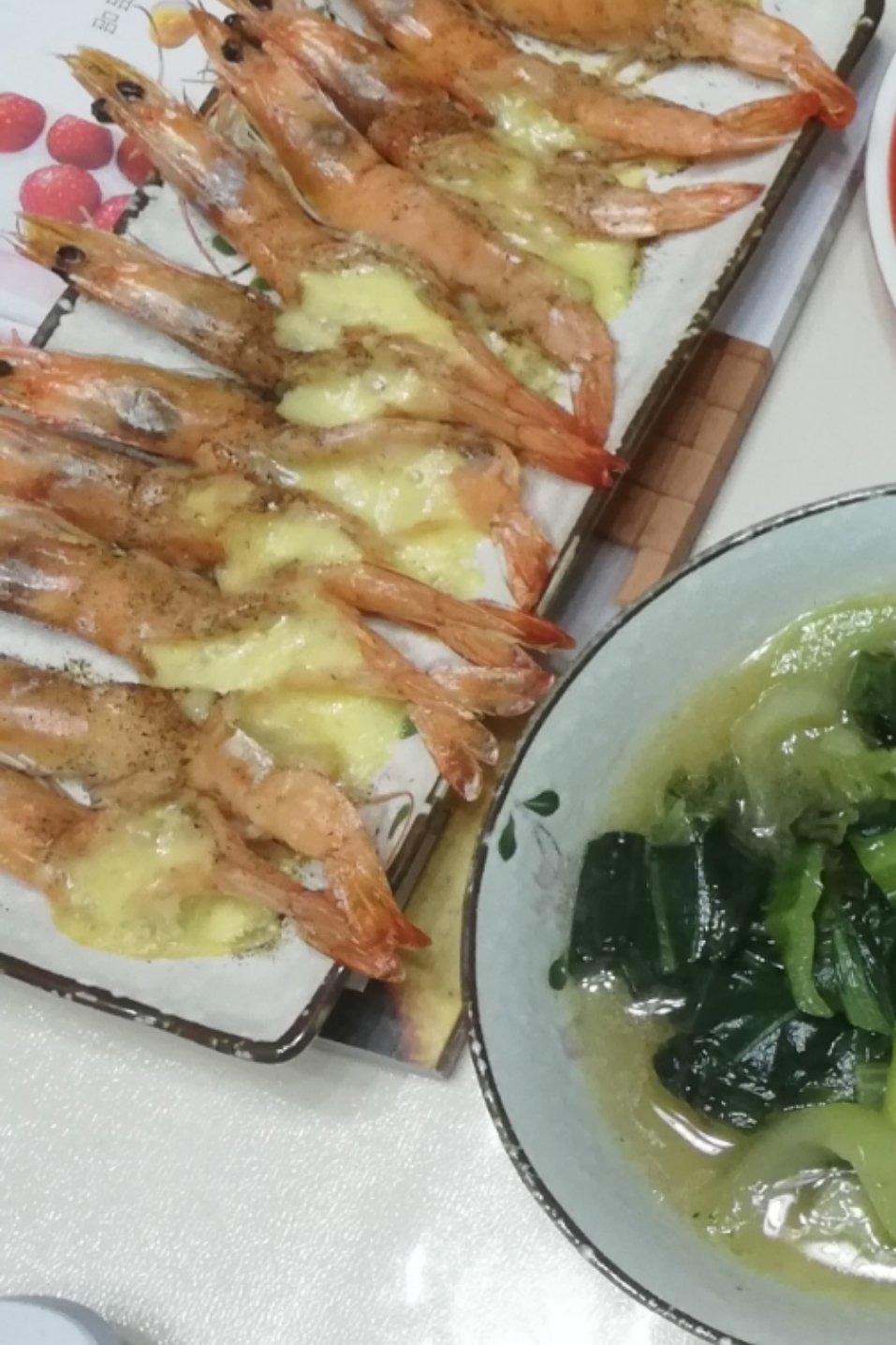 芝士焗大虾