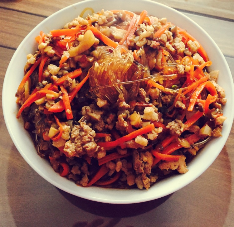 肉末粉丝煲