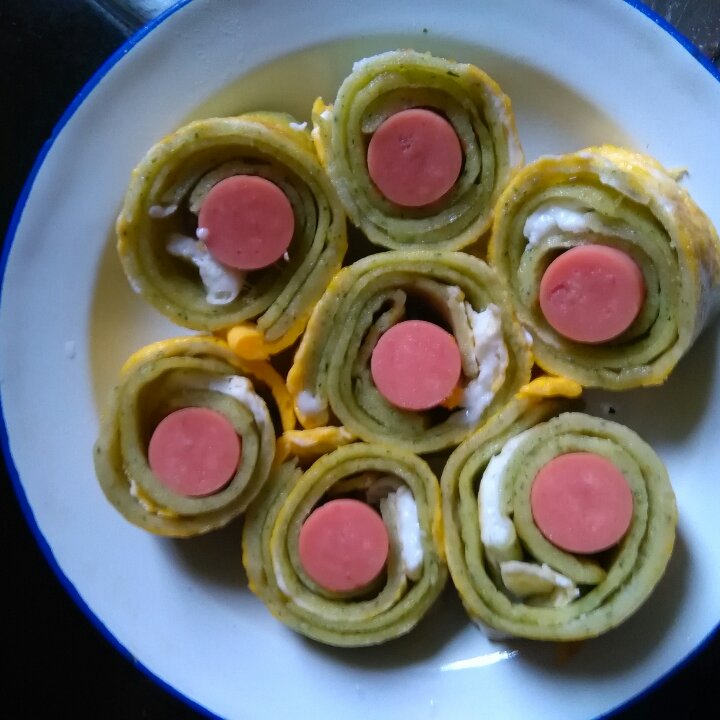 黄瓜鸡蛋早餐饼