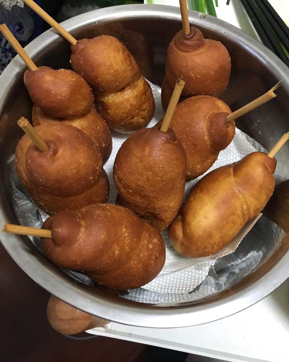 儿时回忆-鸡腿面包