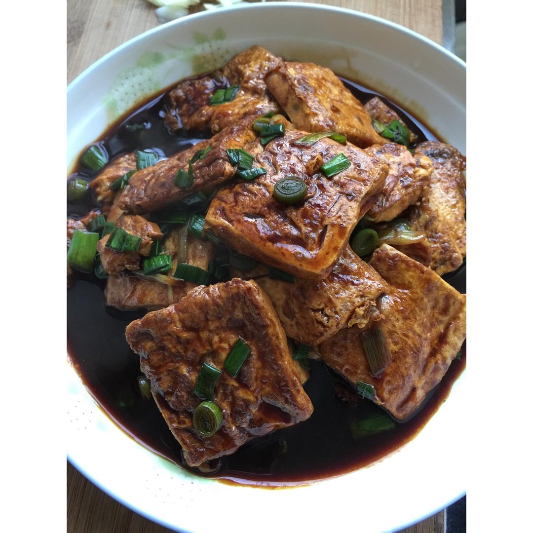 蚝油嫩豆腐