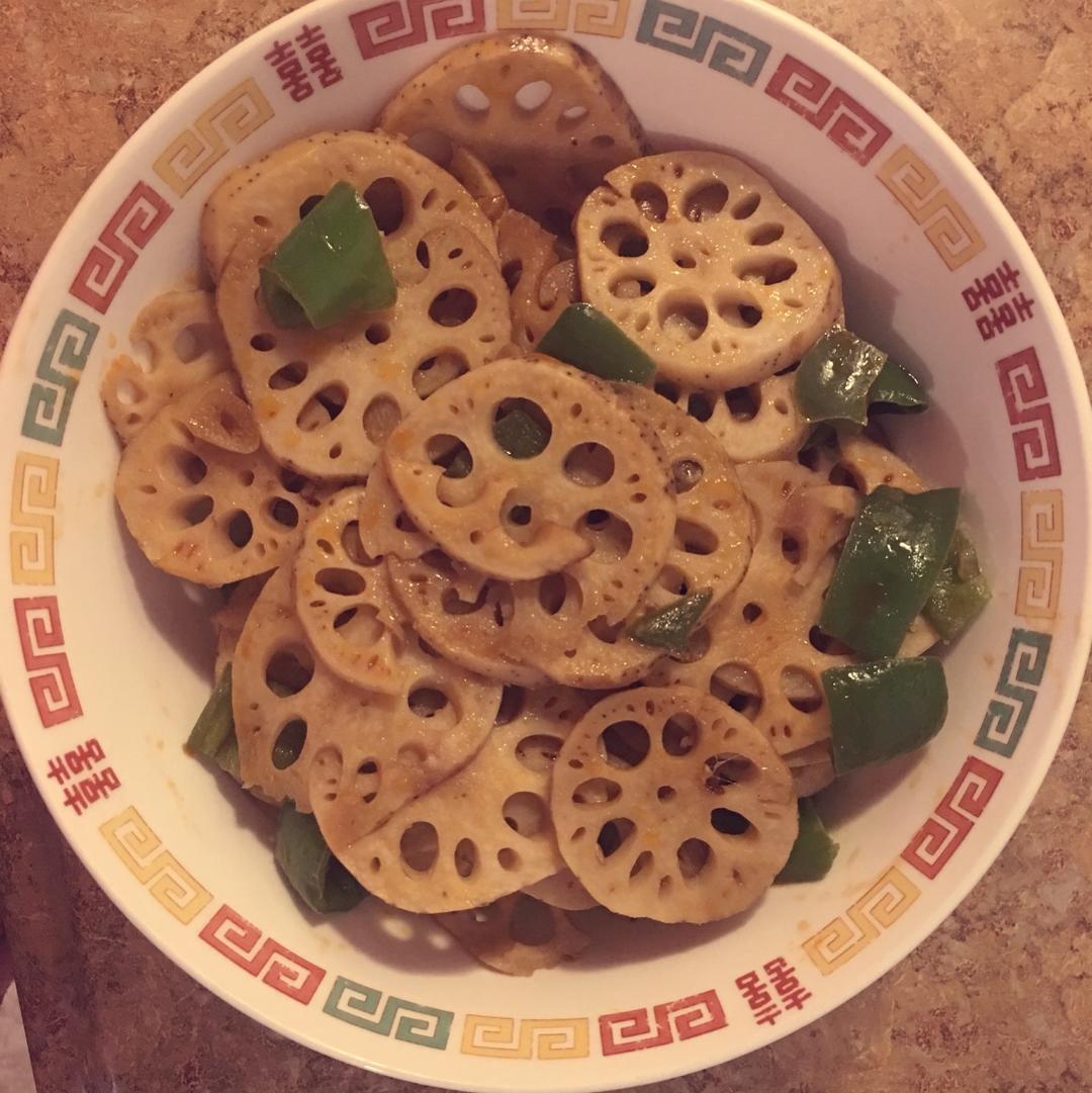 炒莲藕