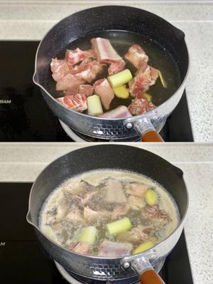 【北鼎铸铁小圆锅】香菇排骨煲仔饭的做法 步骤2