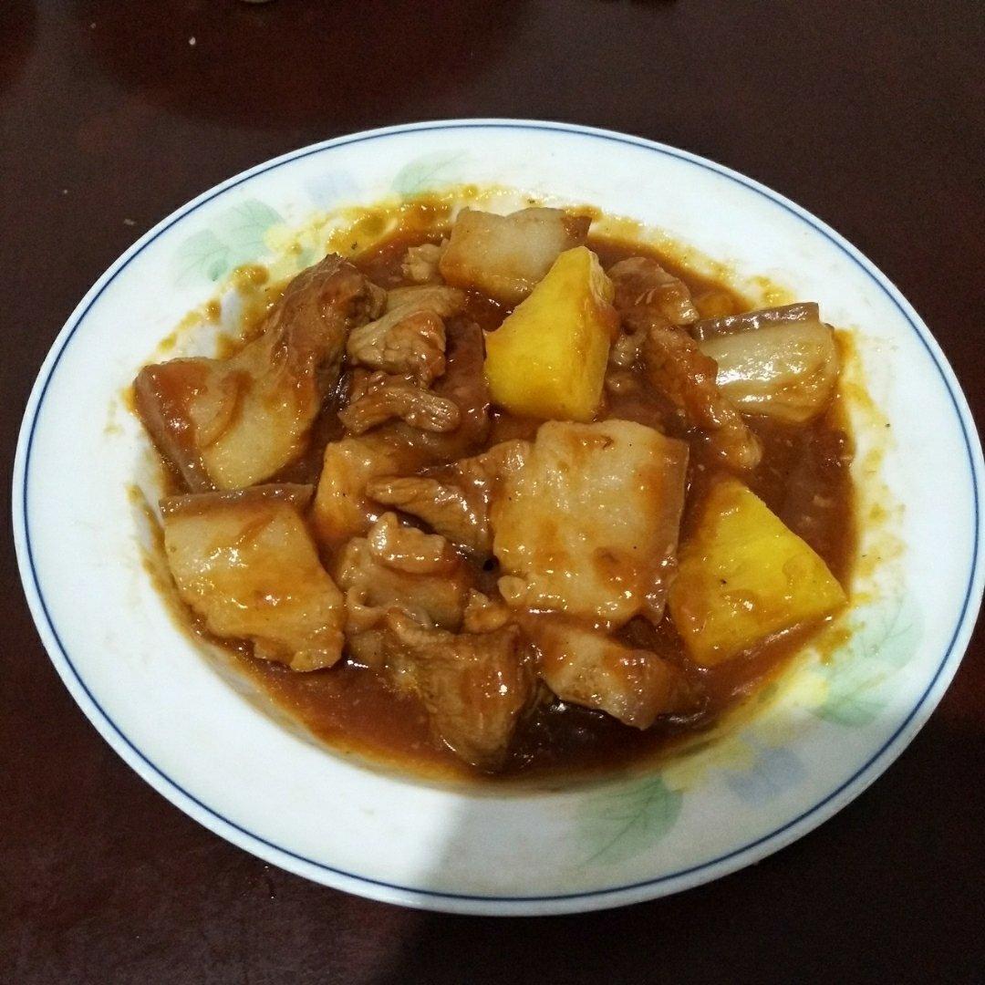 菠萝酸甜肉