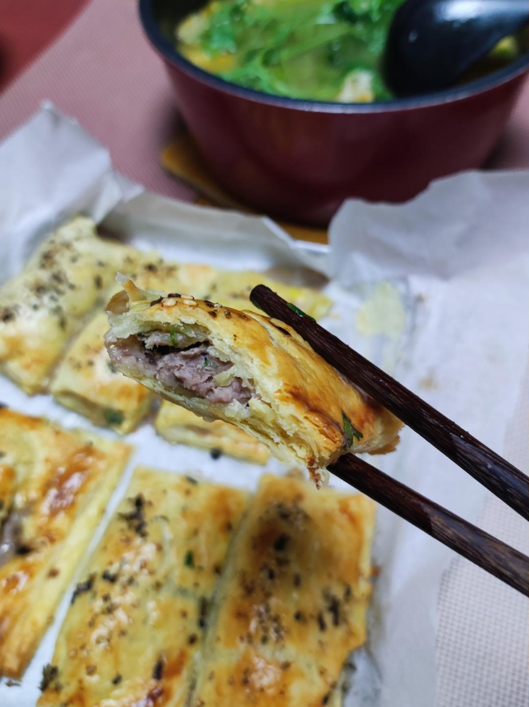 鲜香牛肉酥皮派