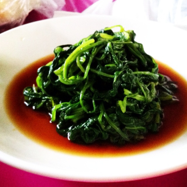 凉拌菠菜