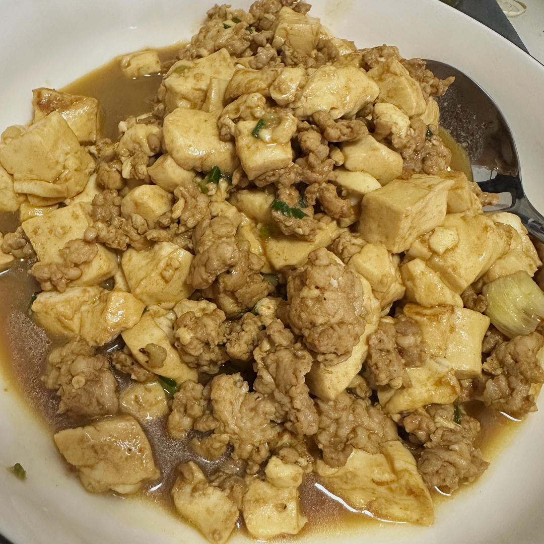 巨下饭！拌饭超好吃的肉末豆腐！做法简单零失败~