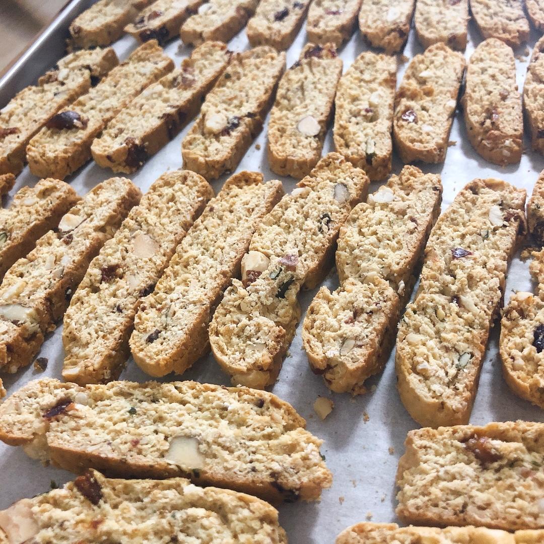 代餐棒--燕麦坚果意式脆饼