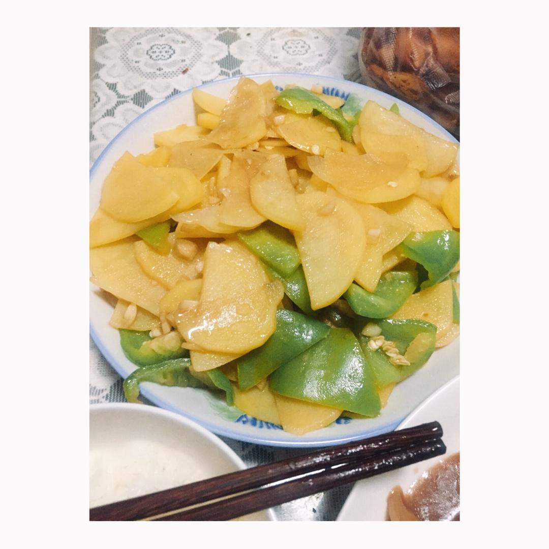 尖椒土豆片