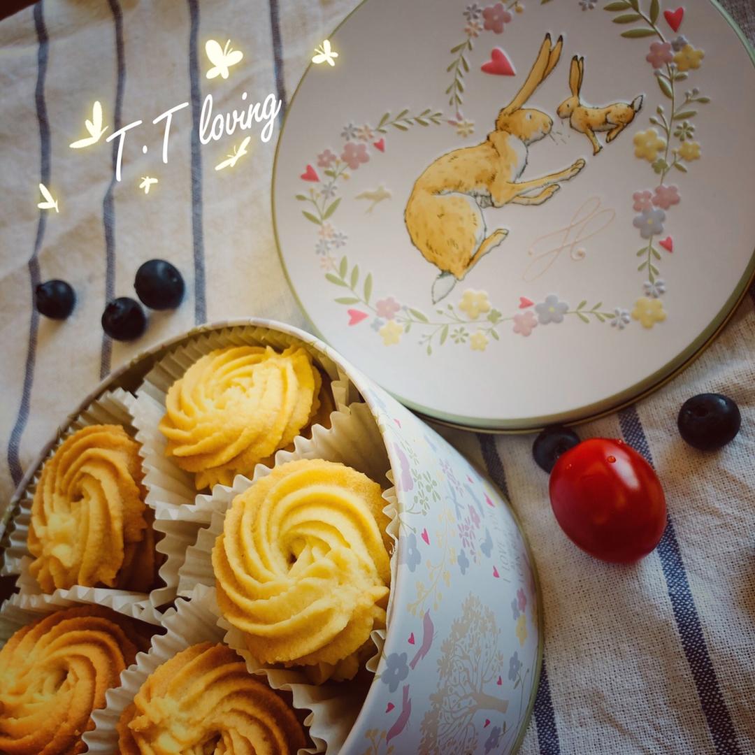 零失败花纹超级立体的黄油曲奇