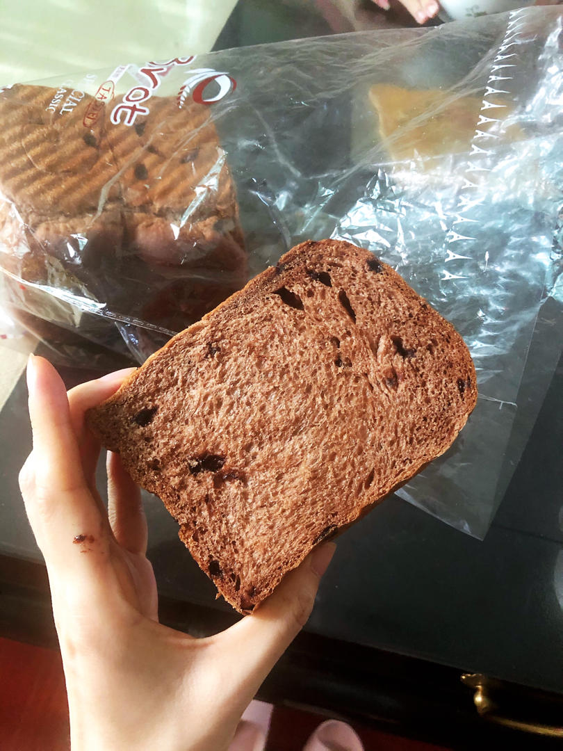 奶油巧克力吐司