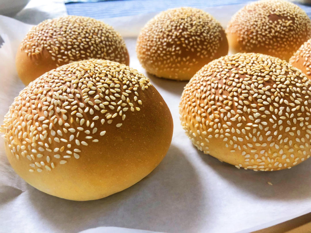 零失败汉堡胚（一次发酵）