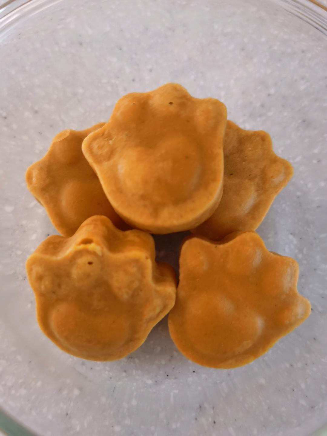 八个月宝宝辅食——胡萝卜蒸蛋糕