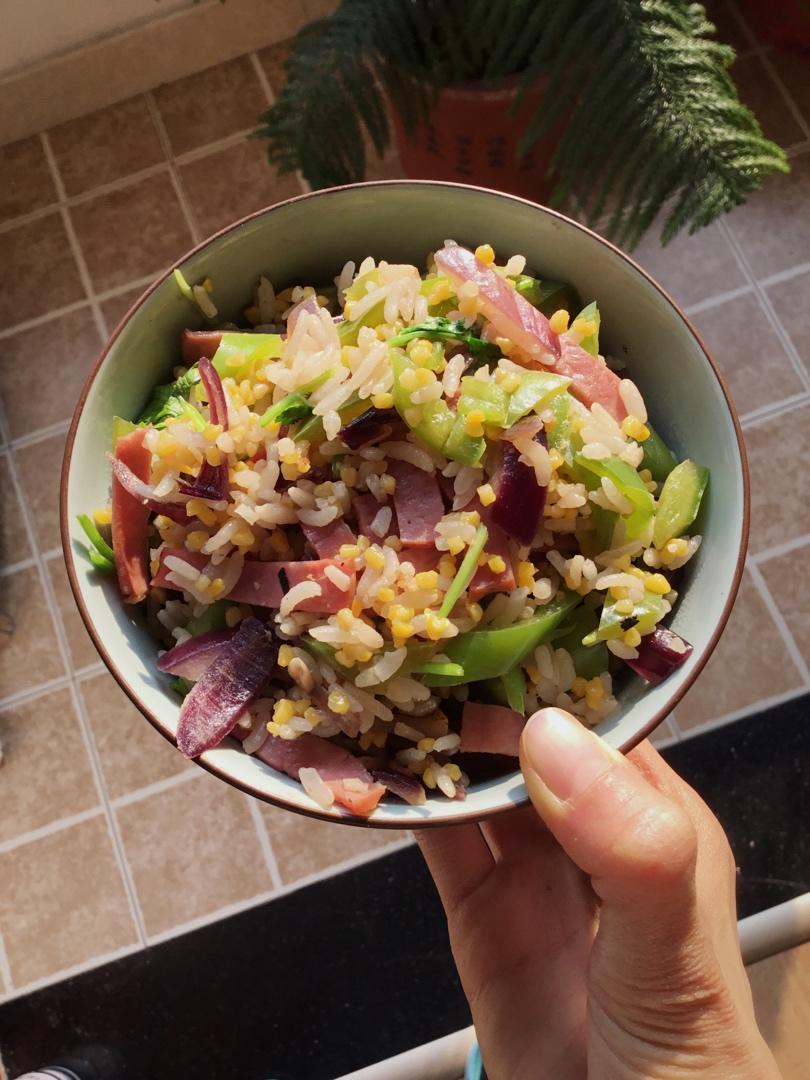 【健康三餐】香喷喷孜然鸡肉闷饭