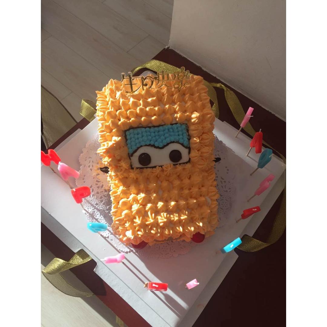 萌萌小汽车蛋糕