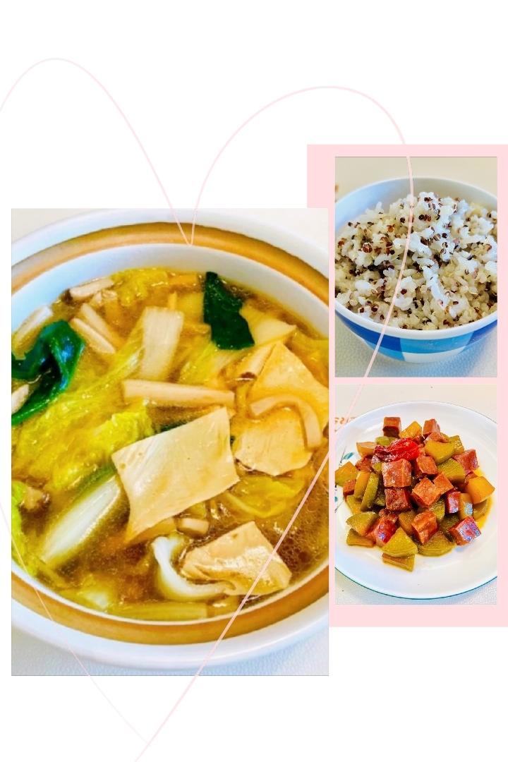 素🉑砂锅娃娃菜，红烧萝卜的做法