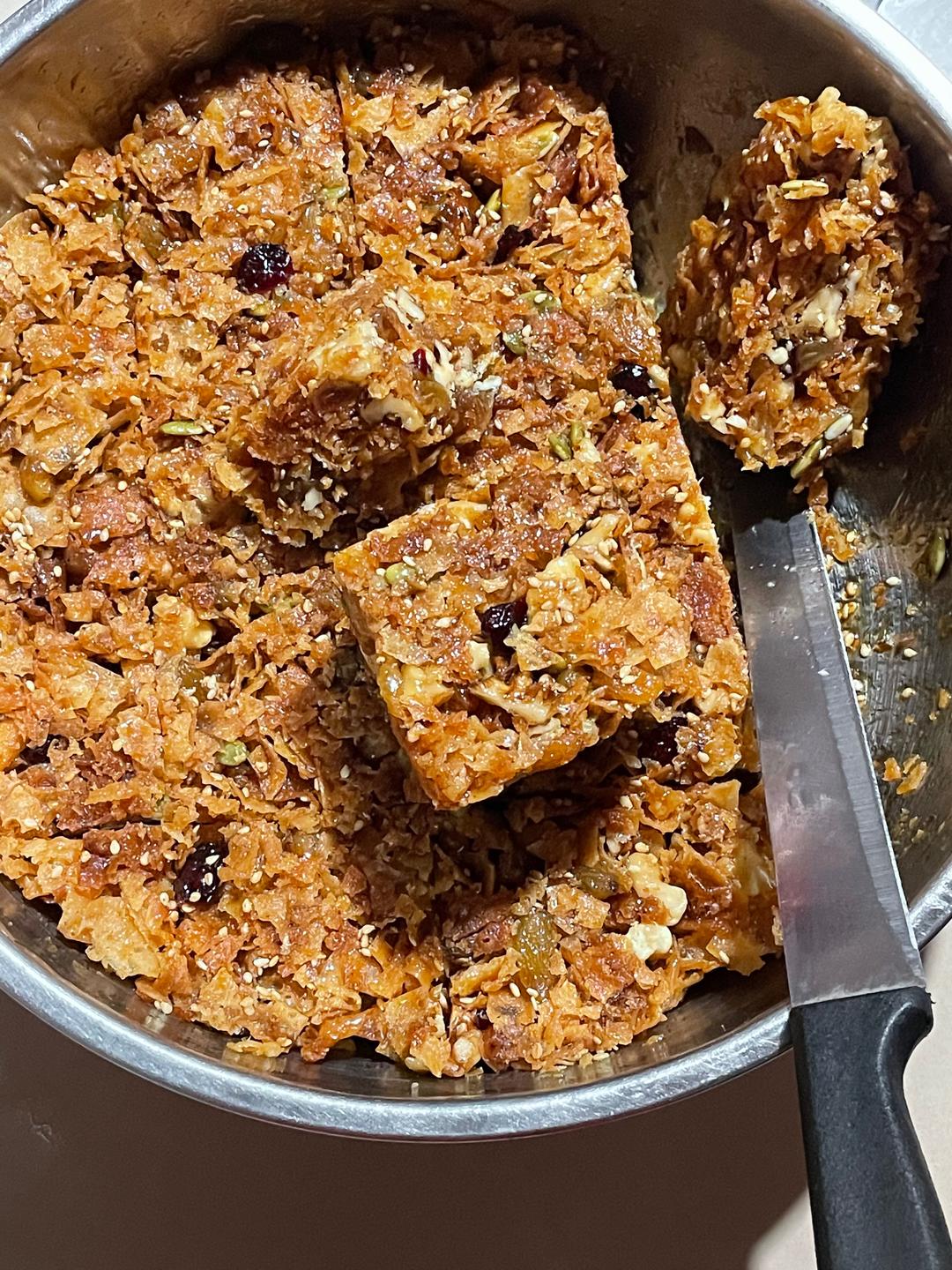 超级好吃的快手沙琪玛