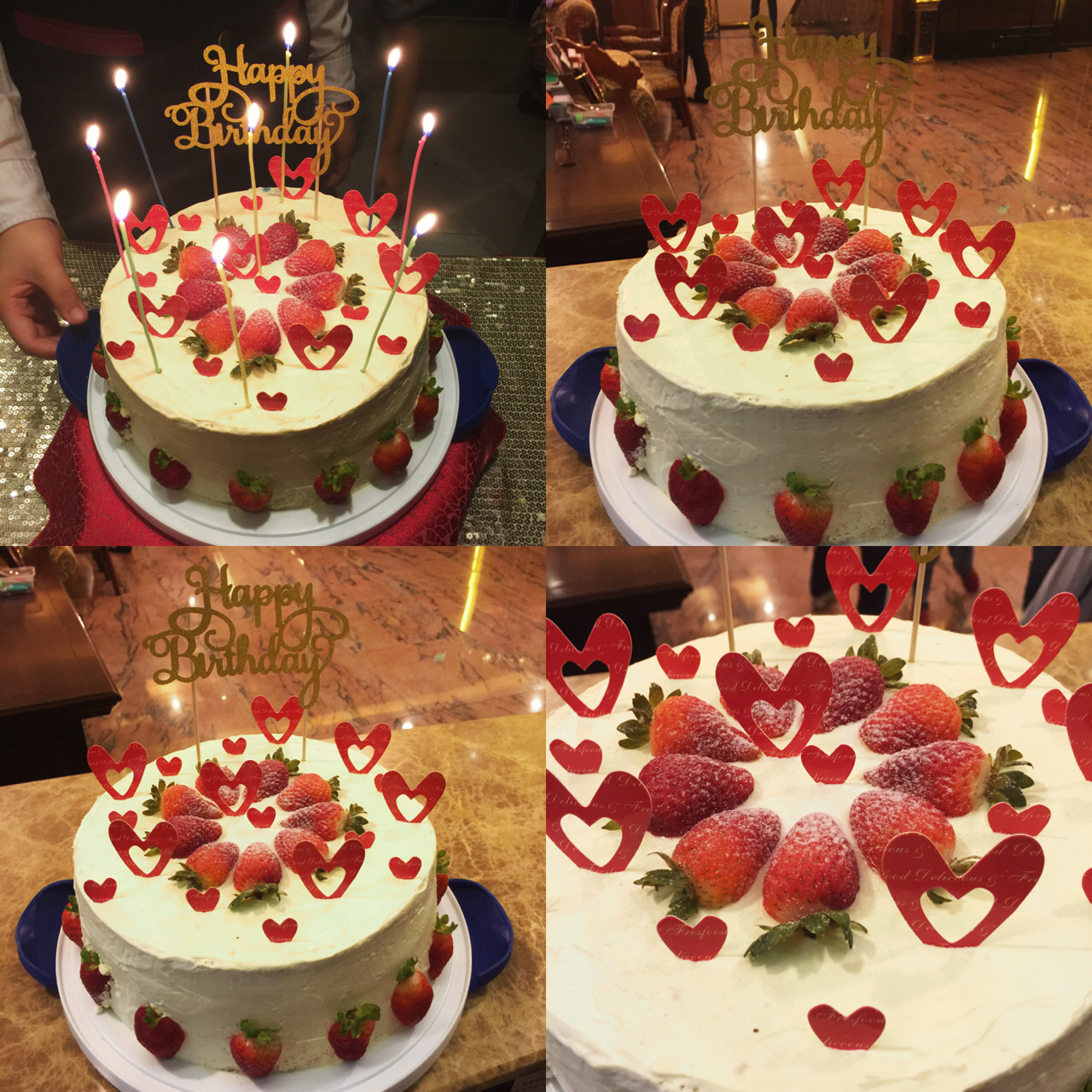 双层草莓蛋糕